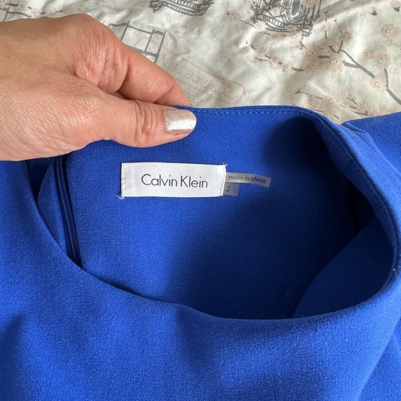Calvin Klein nwot blue dress - Picture 2 of 3